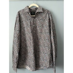 Men's Rodd & Gunn floral Button Up Shirt Original Fit Woven in Italy Size 2XL